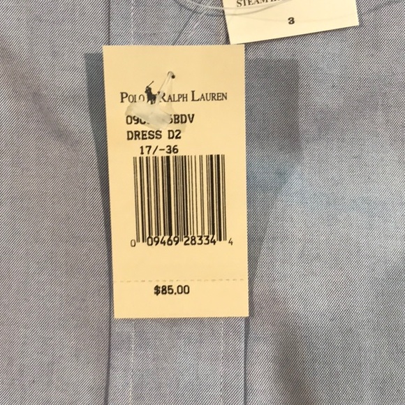 Polo Ralph Lauren Philip shirt 17 1/2 x 36 - Picture 4 of 4